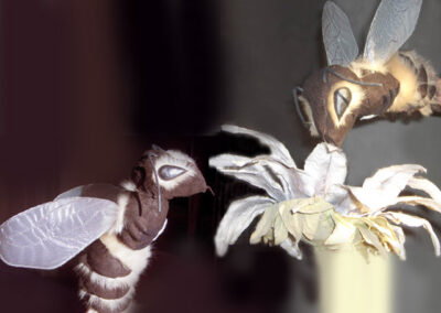 Marionnettes d'abeilles longues de 30 cm