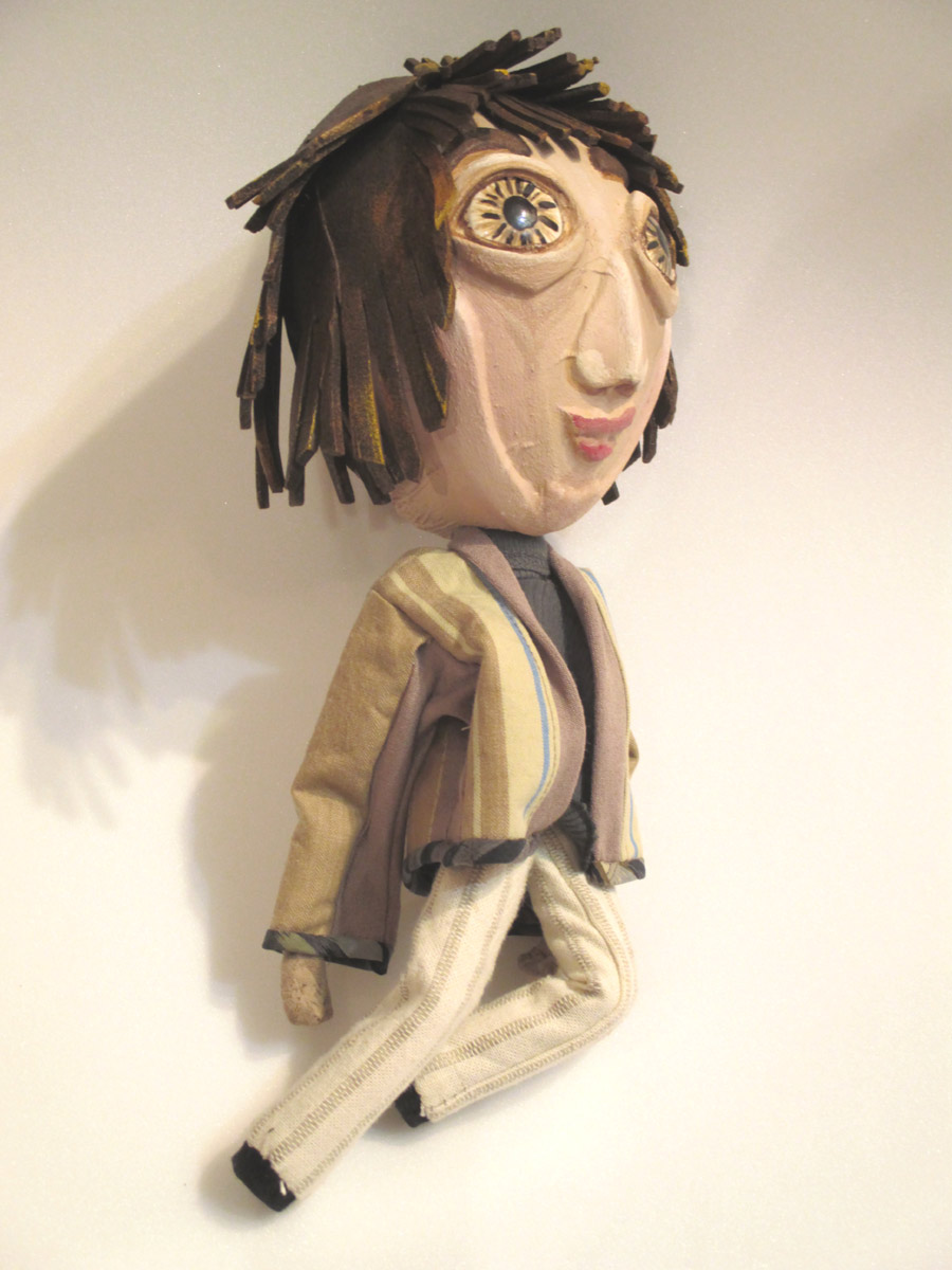 Eric, marionnette de 30 cm, Cie Tara Théâtre